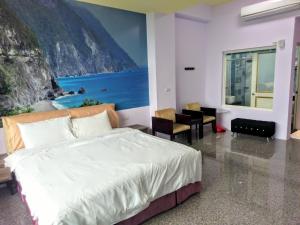 Phòng Giường Đôi có Ban công và Nhìn ra Biển (Double Room with Balcony and Sea View)
