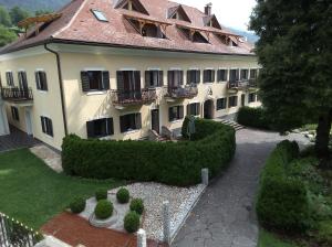 Garten Loggia Appartement Herrenhaus Dellach Im Drautal