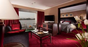 Suite room in Steigenberger Minerva Nile Cruise - Every Thursday from Luxor for 07 & 04 Nights - Every Monday From Aswan for 03 Nights