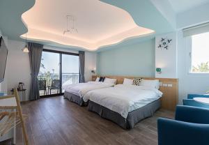 Phòng Bốn Người Có Phòng Tắm Riêng (Quadruple Room with Private Bathroom)