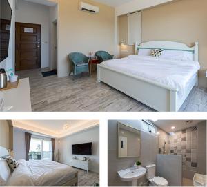 Phòng Deluxe Giường Đôi Với Ban Công và Tầm Nhìn Ra Biển (Deluxe Double Room with Balcony and Sea View)