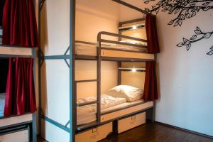 Bed in 6-Bed Dormitory Room with Private Bathroom  room in St Christopher's Inn Berlin Mitte