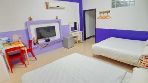 Phòng 4 Người Có Phòng Tắm (Quadruple Room with Bathroom)