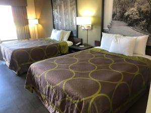 Queen Room with Two Queen Beds - Non-Smoking room in Super 8 by Wyndham Orangeburg Near I-26