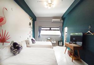 Phòng 4 người Nhìn ra cảnh Núi non (Quadruple Room with Mountain View)