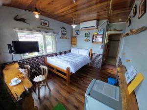 Phòng Giường Đôi có Ban công và Nhìn ra Biển (Double Room with Balcony and Sea View)