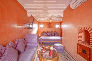 Deluxe Double Room with Balcony room in Riad Dar Essalam