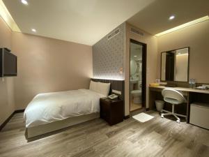 Phòng Tiêu chuẩn giường đôi không có cửa sổ (Standard Double Room without Window)