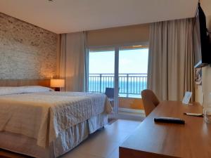 Deluxe Double or Twin Room with Ocean View room in Hotel Senac Barreira Roxa
