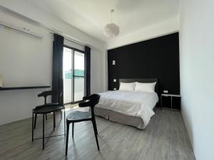 Phòng Giường Đôi có Ban công và Nhìn ra Biển (Double Room with Balcony and Sea View)