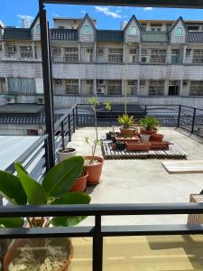 Phòng 4 Người có Sân hiên (Quadruple Room with Terrace)