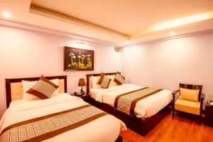 Phòng Tiêu chuẩn 2 Giường Không cửa sổ (Standard Twin Bed Without Window)