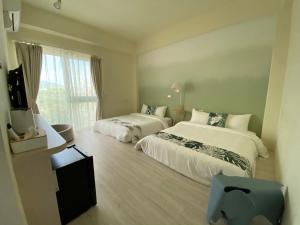 Phòng 4 người Nhìn ra cảnh Núi non (Quadruple Room with Mountain View)