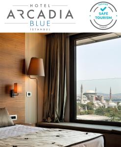 Double or Twin Room with Sea View room in Hotel Arcadia Blue Istanbul