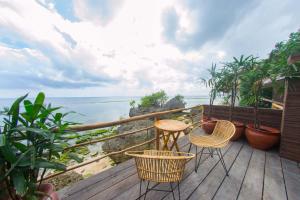 Phòng Deluxe Giường Đôi Với Ban Công và Tầm Nhìn Ra Biển (Deluxe Double Room with Balcony and Sea View)