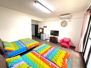 Phòng Bốn Người Có Phòng Tắm Riêng (Quadruple Room with Private Bathroom)