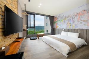 Phòng Giường Đôi Nhìn Ra Núi (Double Room with Mountain View)