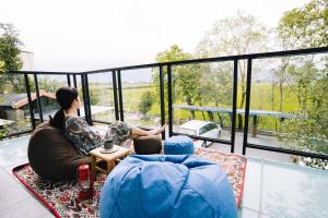 Phòng 2 Giường Đơn Nhìn Ra Núi (Twin Room with Mountain View)