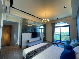 Phòng Deluxe hướng biển giường đôi (Deluxe Double Room with Sea View)