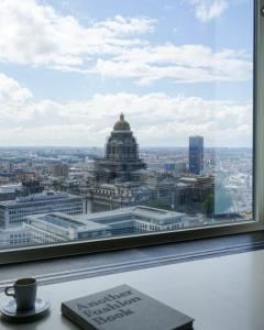 Deluxe Panorama Corner Room with Lounge Access room in The Hotel Brussels