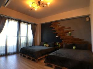Phòng 4 Người có Sân hiên (Quadruple Room with Terrace)