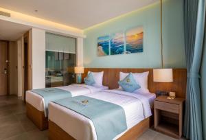 Phòng Deluxe 2 giường Hướng biển (Deluxe Twin Ocean View)