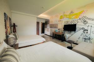 Phòng Bốn Người Có Phòng Tắm Riêng (Quadruple Room with Private Bathroom)