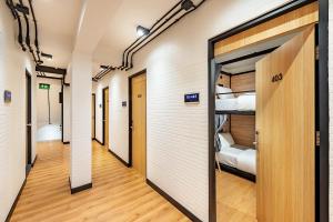 1 người trong phòng tập thể 4 giường có phòng tắm chung (1 Person in 4-Bed Dormitory with Shared Bathroom)