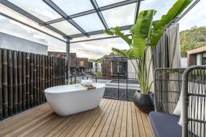 Double Room with View and Outdoor Bath