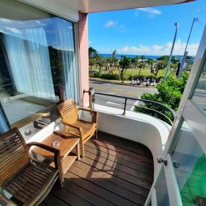 Phòng Giường Đôi có Ban công và Nhìn ra Biển (Double Room with Balcony and Sea View)