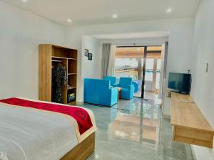Phòng Luxury Giường Đôi - Nhìn ra Trước Bãi biển (Luxury Double Room - Beach Front)