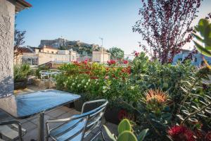 Studio with Acropolis View room in Kimon Hotel Athens