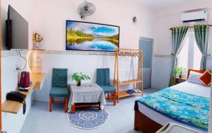 Phòng Deluxe hướng biển giường đôi (Deluxe Double Room with Sea View)