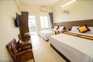 Phòng Deluxe hướng biển giường đôi (Deluxe Double Room with Sea View)