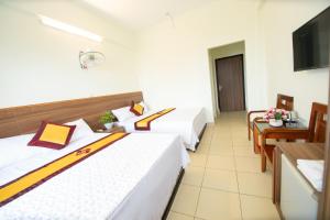 Phòng Deluxe hướng biển giường đôi (Deluxe Double Room with Sea View)