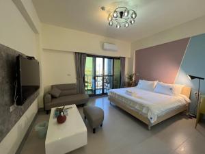 Phòng Deluxe hướng biển giường đôi (Deluxe Double Room with Sea View)