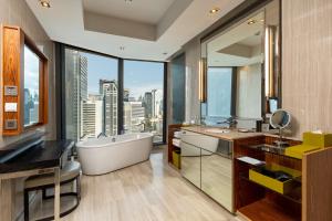 Phòng Deluxe 1 Giường Cỡ King Với Quyền Sử Dụng Club (1 King Bed Club Access Deluxe)