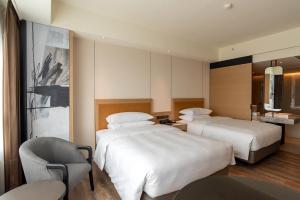 Executive, Executive level, Guest room, 2 Double, High floor