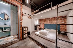Phòng Riêng 4 Người Có 2 Giường Tầng Đôi (Quadruple Private Room with 2 Double Bunk Beds)