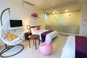 Phòng Bốn Người Có Phòng Tắm Riêng (Quadruple Room with Private Bathroom)