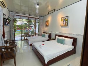 Bungalow hướng vườn có giường đôi (Garden View Bungalow with Double Bed)