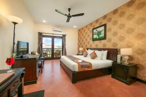 Phòng Deluxe hướng biển giường đôi (Deluxe Double Room with Sea View)
