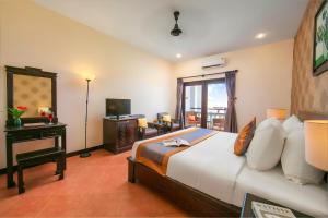 Phòng Deluxe hướng biển giường đôi (Deluxe Double Room with Sea View)