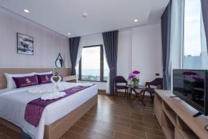 Phòng Deluxe hướng biển giường đôi (Deluxe Double Room with Sea View)