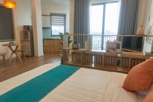 Căn Hộ Studio Deluxe Có Ban Công (Deluxe Studio Apartment with Balcony)
