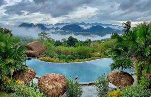 Phòng giường đôi Hướng núi (Double Mountain View)