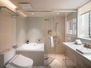 Standard Quadruple Room with Bath Tub