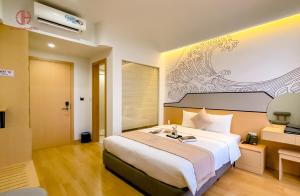 Phòng Deluxe hướng biển giường đôi (Deluxe Double Room with Sea View)