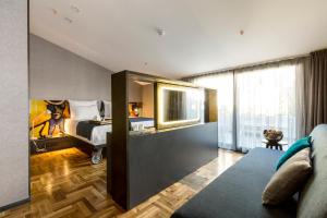Deluxe Double Room with Balcony room in Lampa Design Hotel-Special Category
