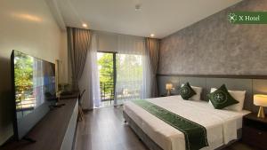 Phòng Giường Đôi - bao gồm chỗ đỗ xe (Double Room - Parking Included)